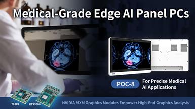 Advantech ra mắt máy tính Panel PC Edge AI POC-8 tiêu chuẩn dành cho Y tế